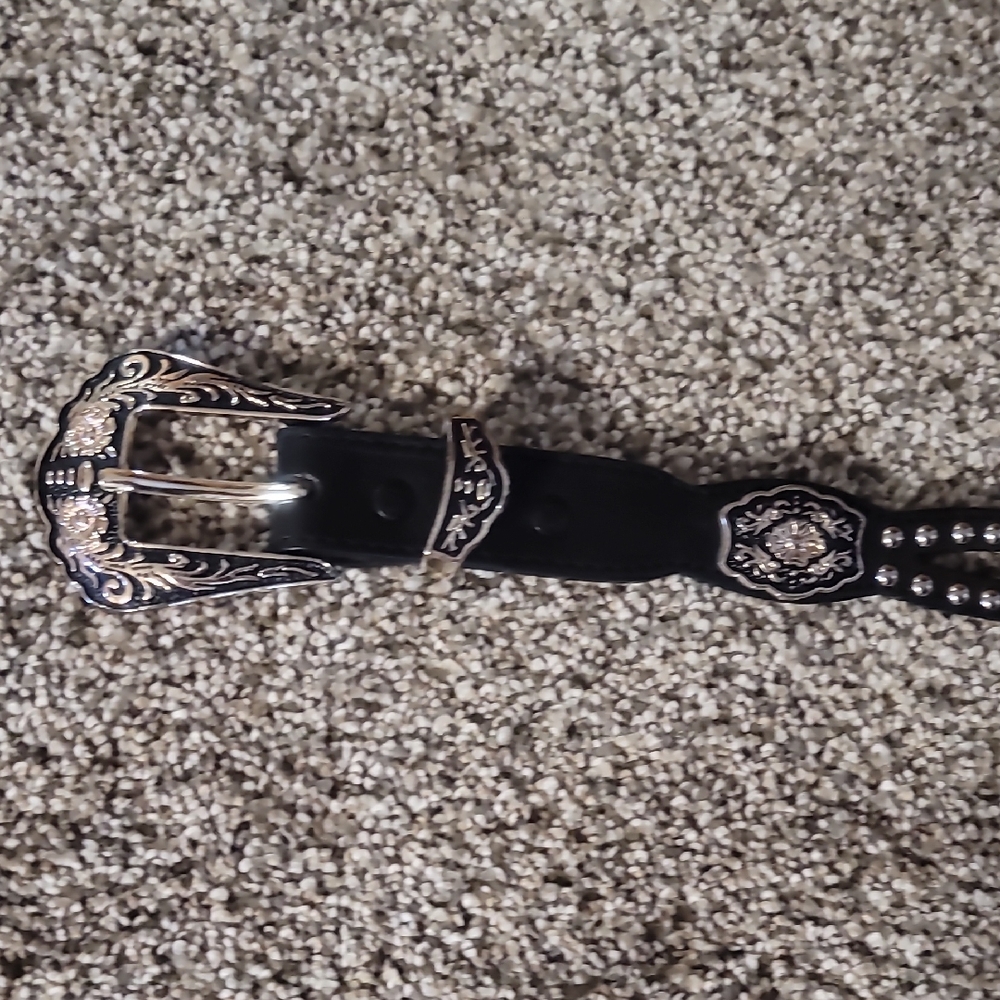 Nocona Genuine Leather Western Belt - Size 40